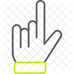 Pointing hand  Icon