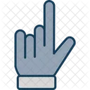 Pointing hand  Icon