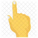 Up Interactive Finger Icon