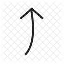 Pointing Up Arrow Icon