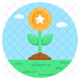 Points Growth  Icon
