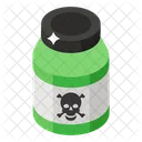 Poison Deadly Liquid Poison Bottle Icon