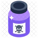 Poison Potion Bottle Toxic Bottle Icon