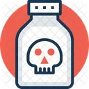 Suicide Death Poison Icon