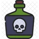 Poison Bottle Spooky Icon
