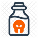 Poison Bottle Potion Spooky Icon