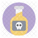 Poison Liquid Bottle Dangerous Poison Icon