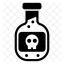 Poison Liquid Bottle Dangerous Poison Icon