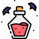Filled Line Poison Icon