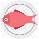 Poisson Poisson Grille Animal Marin Icon