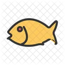 Poisson Nourriture Mer Icon