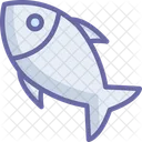 Poisson Cuit Poisson Nourriture Icon