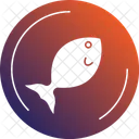 Poisson Frit Poisson Cuit Plat De Fruits De Mer Icon