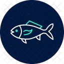 Poisson De Verre Ocean Marin Icône