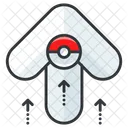Pokemon Go Arrow Icon
