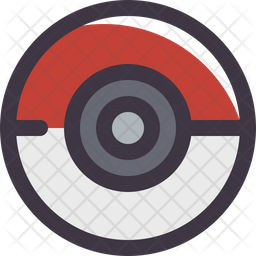 Pokeball Generic Detailed Outline icon