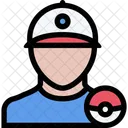 Pokemon Entraineur Jeux Icône