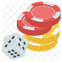 Casino Game Dice Game Poker Icon
