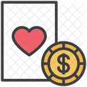 Gambling Casino Poker Card Icon