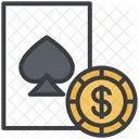 Gambling Casino Poker Card Icon