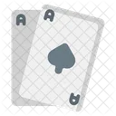 Poker Card Casino Gambling Icon