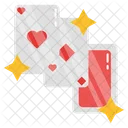 Poker Card Casino Gambling Icon