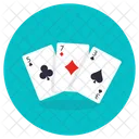 포커 카드 카드 놀이 카드 게임 아이콘