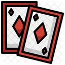 Poker Cards Gambling Gaming Icon