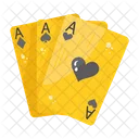 Casino Poker Cards Game Icon