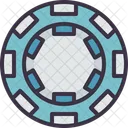 Chip Poker Coin Icon