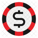 Gambling Casino Chip Casino Icon