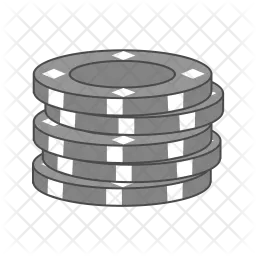 Poker chips  Icon