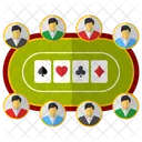 Pokerclub Glucksspielclub Glucksspiel Symbol