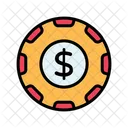 Poker Coins  Icon