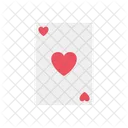 Corazon Poker Poker Naipes Icono