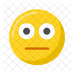 Poker Face Smile Emoji Icon