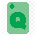 Poker Green  Icon