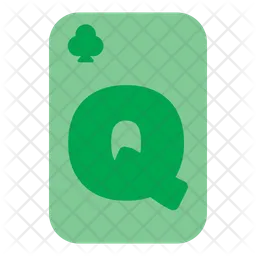 Poker Green  Icon