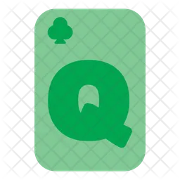 Poker grün  Symbol