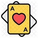 Poker Card Game Gambling Icon