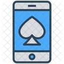 Glucksspiel Casino Poker Karte Icon