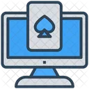 Glucksspiel Casino Poker Karte Icon