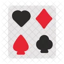 Pokerkarten Wette Kartenspiel Symbol