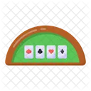 Casinotisch Pokertisch Pokerspiel Symbol
