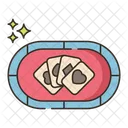 Pokertisch Casinotisch Casinospiel Symbol