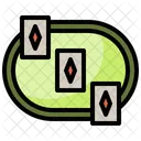 Pokertisch  Symbol