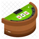 Pokertisch  Symbol