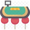 Pokertisch  Symbol