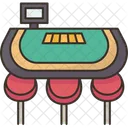Pokertisch  Symbol