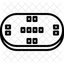 Pokertisch Poker Tisch Symbol